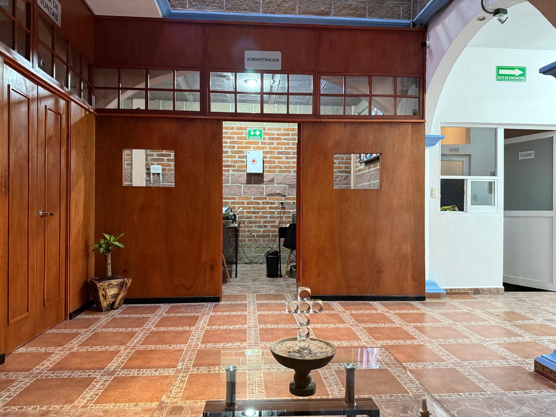 Recepción principal de Voluntad de Vida